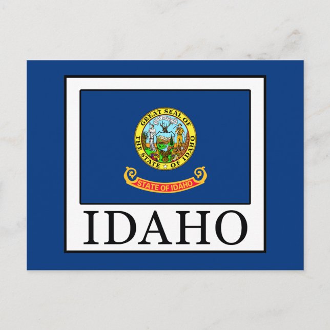 Idaho Postkarte (Vorderseite)