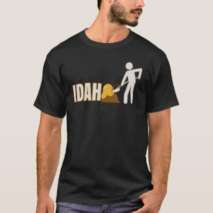 Idaho Potato Staat Gemüsesuber Bauer T-Shirt