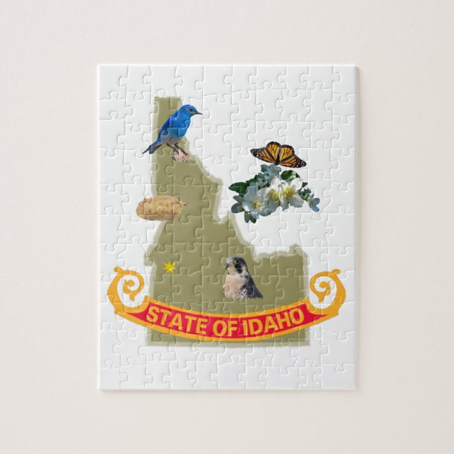 Idaho-Puzzlespiel (Vertikal)