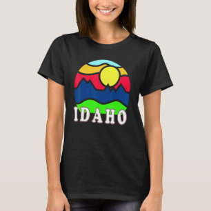 Idaho Retro Bergsee-Zauber im Val Piora T-Shirt