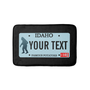 Idaho Sasquatch Lizenzschild Badematte