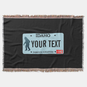 Idaho Sasquatch Lizenzschild Decke