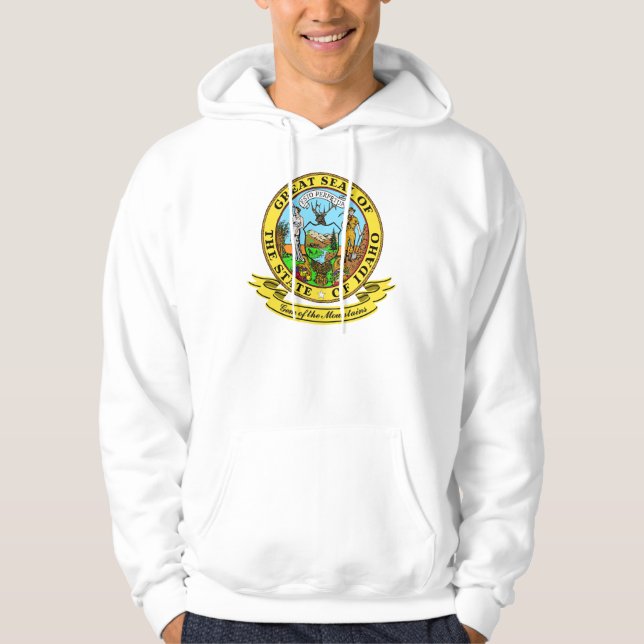 Idaho Siegel Hoodie (Vorderseite)