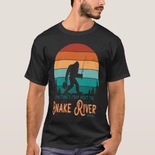 Idaho Snake River Sasquatch Angelerlebnis Behalten T-Shirt