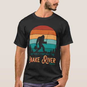 Idaho Snake River Sasquatch Angelerlebnis Behalten T-Shirt