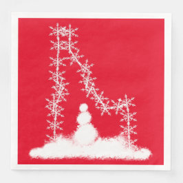 Idaho Snowflake Serviette