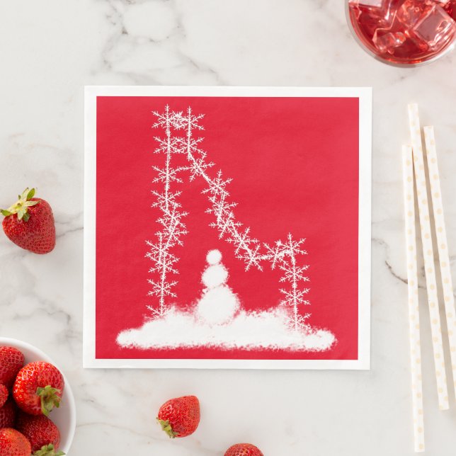 Idaho Snowflake Serviette (Beispiel)