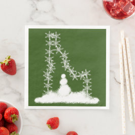 Idaho Snowflake Serviette
