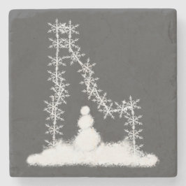 Idaho Snowflake Steinuntersetzer