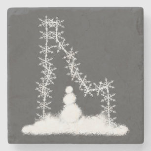 Idaho Snowflake Steinuntersetzer