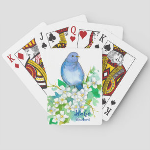 Idaho Souvenir Staat Bird Mountain Bluebird Spielkarten