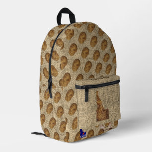 Idaho Spud Map gedruckter Backpack Bedruckter Rucksack