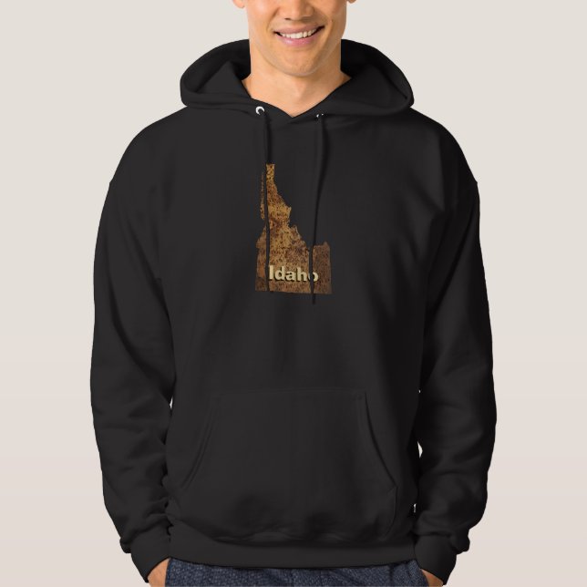 Idaho Spud Map Hoodie (Vorderseite)
