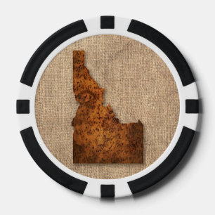 Idaho Spud Map Pokerchips