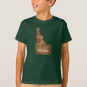 Idaho Spud Map T-Shirt