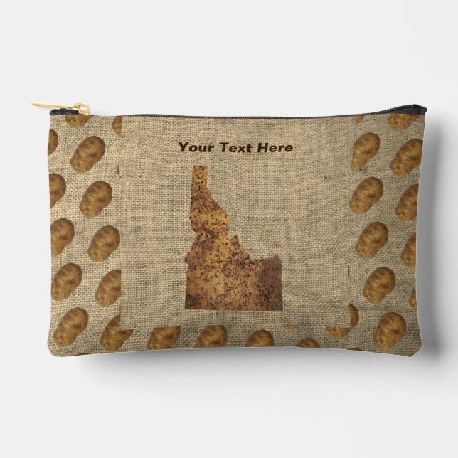 Idaho Spud Map Zubehörtasche (Vorderseite)
