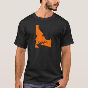 Idaho Staat Elk Junting T Shirt