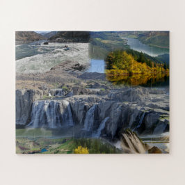Idaho Staat Foto Collage 7 Bilder Jigsaw Puzzle