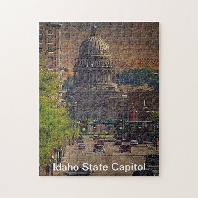 Idaho Staat Hauptstadt in Boise (Vertikal)