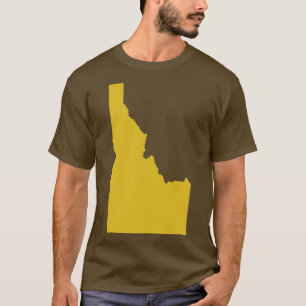 Idaho Staat Karte TShirt