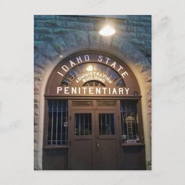 Idaho Staat Tour Postkarte (Vorderseite)