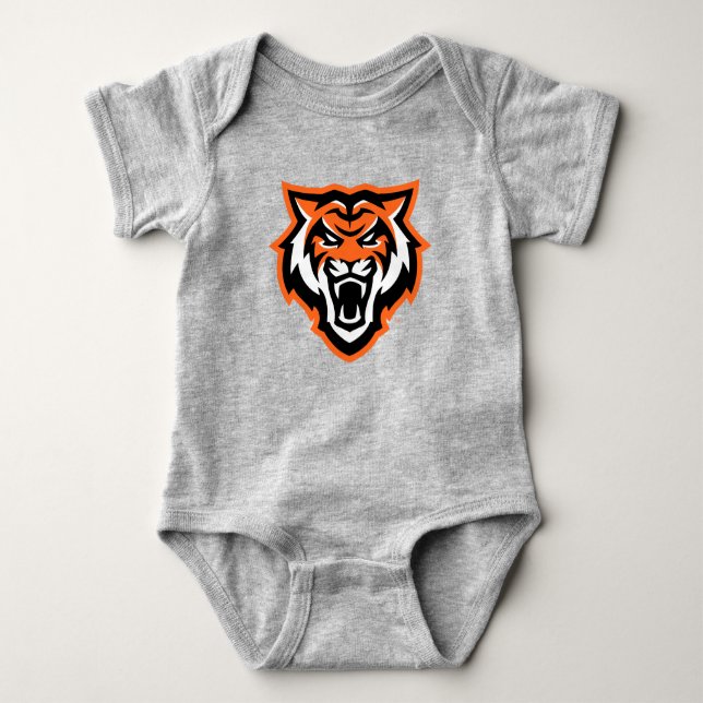 Idaho Staat University Bengals Spirit Design Baby Strampler (Vorderseite)