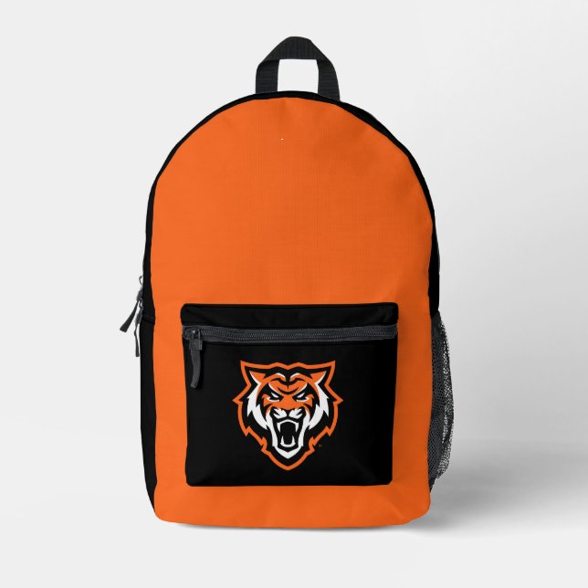 Idaho Staat University Bengals Spirit Design Bedruckter Rucksack (Vorderseite)