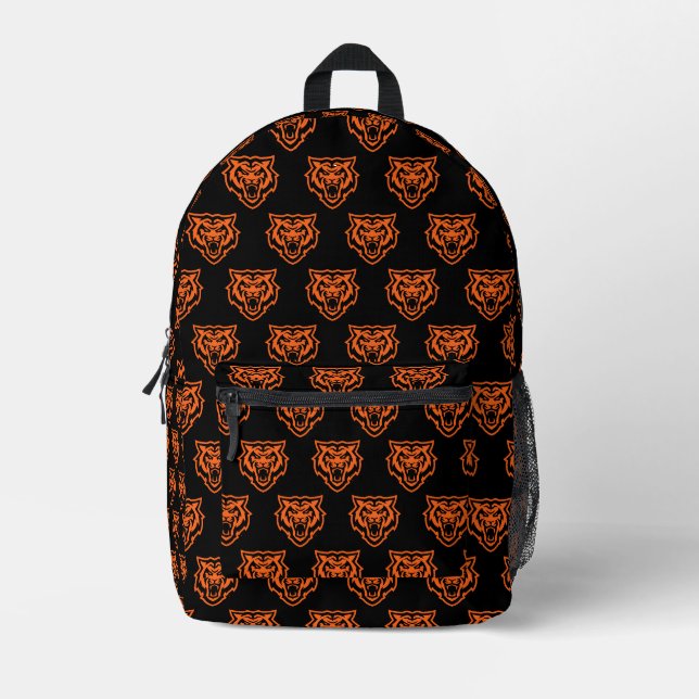 Idaho Staat University Bengals Spirit Design Bedruckter Rucksack (Vorderseite)