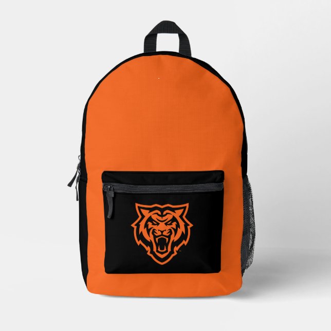 Idaho Staat University Bengals Spirit Design Bedruckter Rucksack (Vorderseite)
