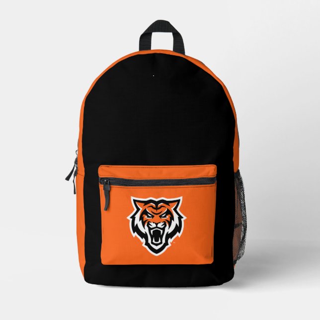 Idaho Staat University Bengals Spirit Design Bedruckter Rucksack (Vorderseite)
