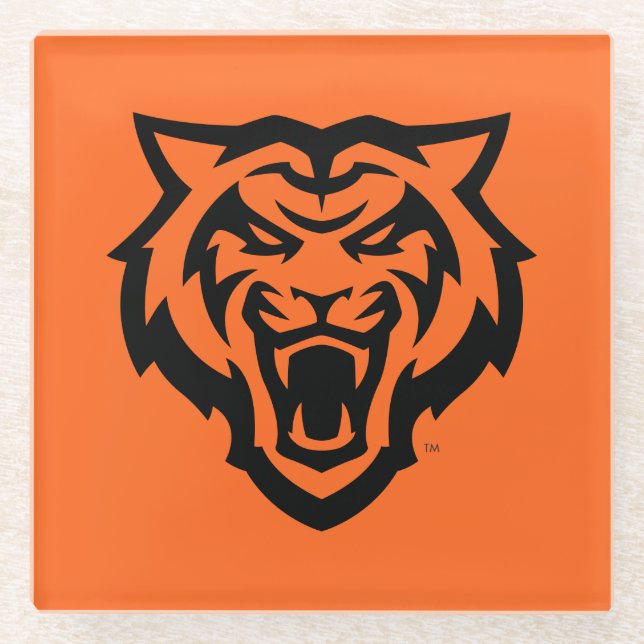 Idaho Staat University Bengals Spirit Design Glasuntersetzer (Vorderseite)