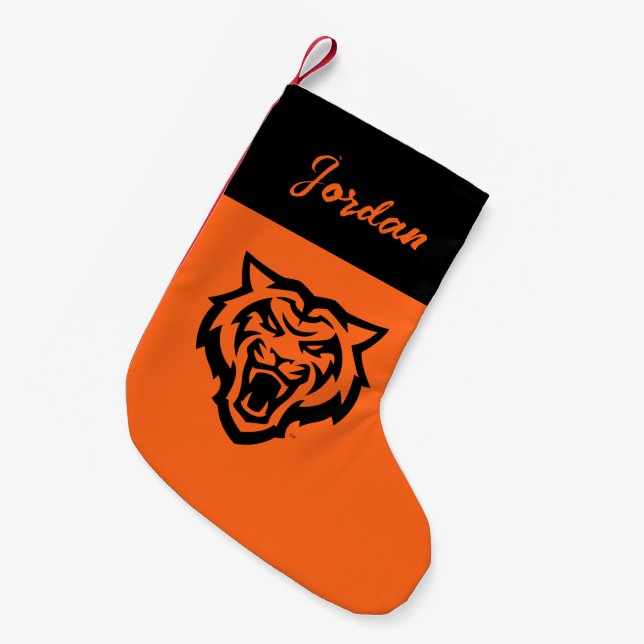 Idaho Staat University Bengals Spirit Design Kleiner Weihnachtsstrumpf (Vorderansicht (hängend))