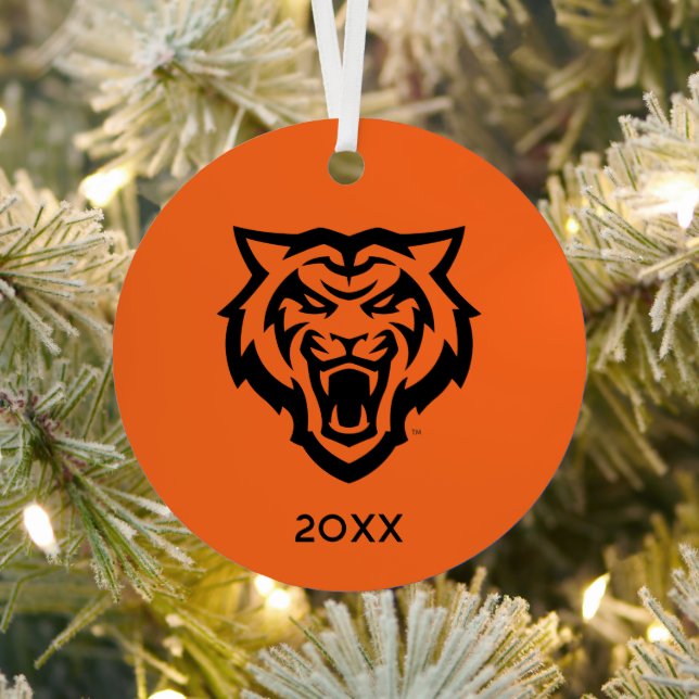 Idaho Staat University Bengals Spirit Design Ornament Aus Metall (InSitu)