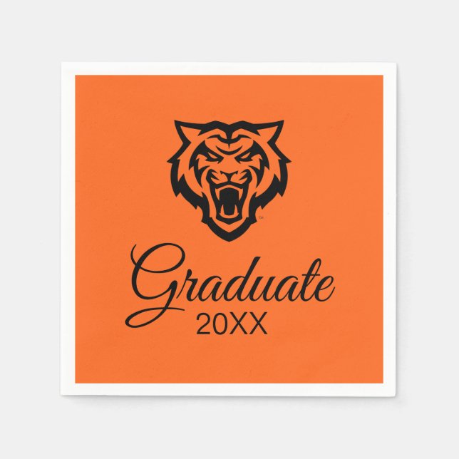 Idaho Staat University Bengals Spirit Design Serviette (Vorderseite)