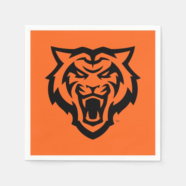 Idaho Staat University Bengals Spirit Design Serviette (Vorderseite)
