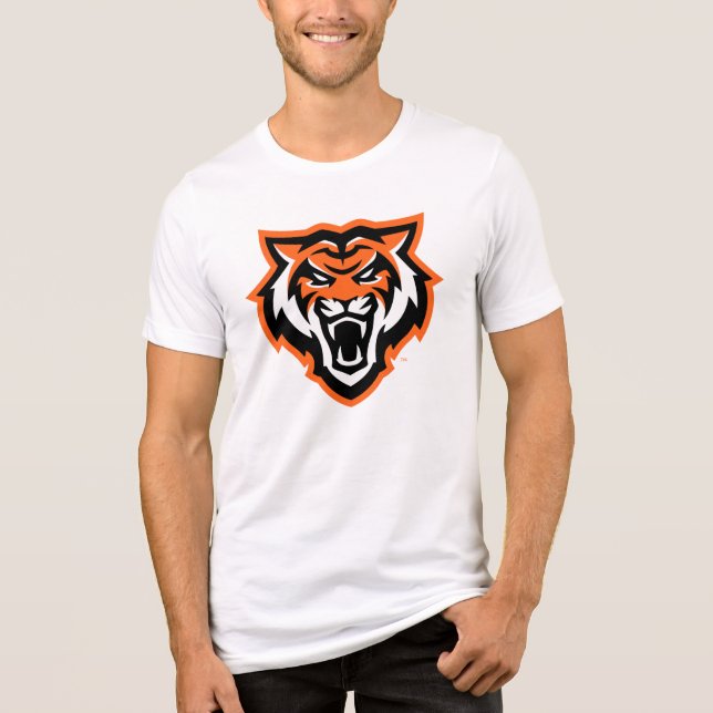 Idaho Staat University Bengals Spirit Design Tri-Blend Shirt (Vorderseite)