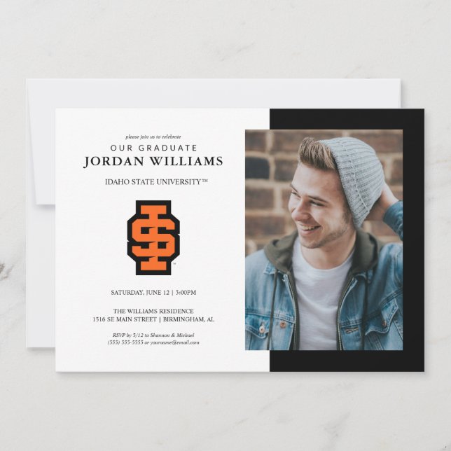 Idaho Staat University Bold Bengals Logo Ankündigung (Vorderseite)