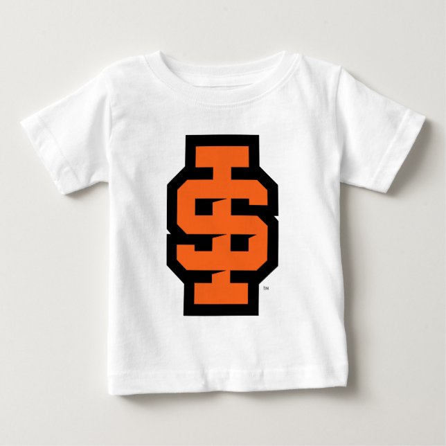 Idaho Staat University Bold Bengals Logo Baby T-shirt (Vorderseite)