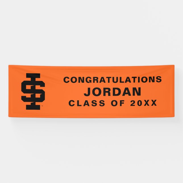 Idaho Staat University Bold Bengals Logo Banner (Horizontal)