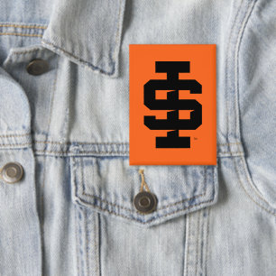 Idaho Staat University Bold Bengals Logo Button