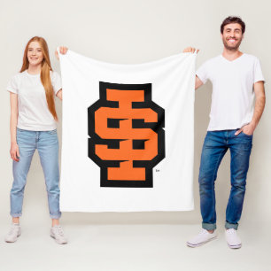 Idaho Staat University Bold Bengals Logo Fleecedecke