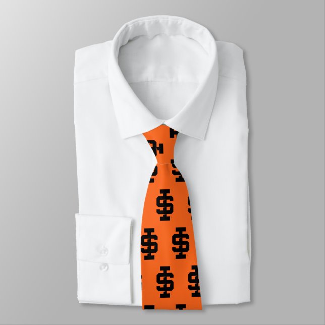 Idaho Staat University Bold Bengals Logo Krawatte (Gebunden)