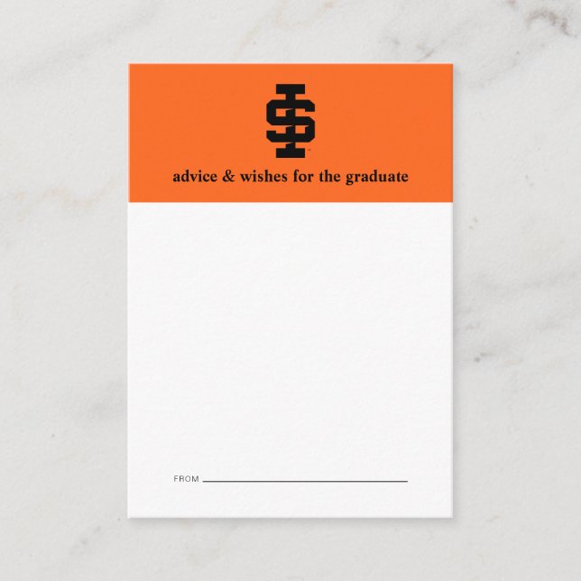 Idaho Staat University Bold Bengals Logo Mitteilungskarte (Vorderseite)