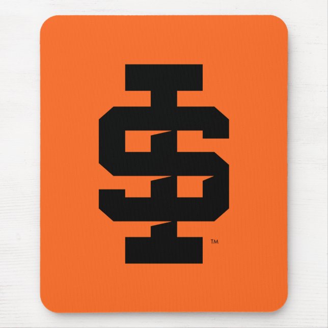 Idaho Staat University Bold Bengals Logo Mousepad (Vorne)