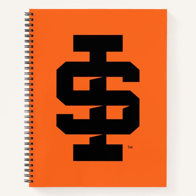 Idaho Staat University Bold Bengals Logo Notizbuch (Vorderseite)