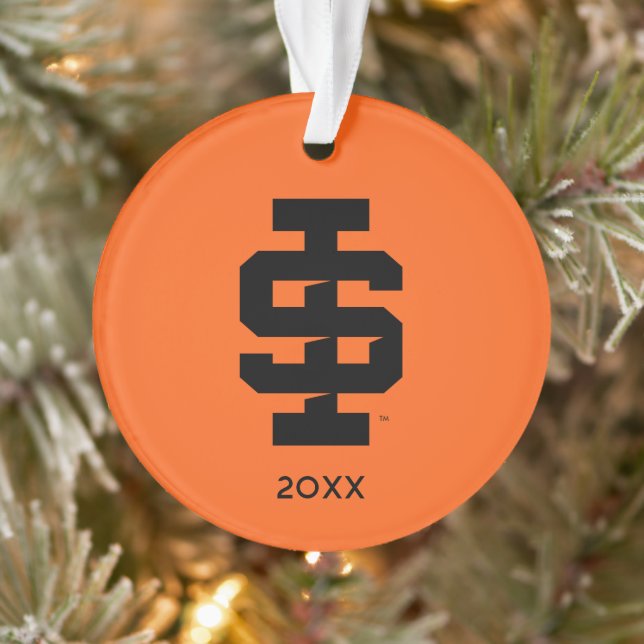 Idaho Staat University Bold Bengals Logo Ornament (Baum)