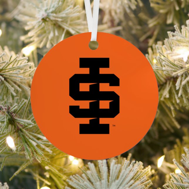 Idaho Staat University Bold Bengals Logo Ornament Aus Metall (InSitu)
