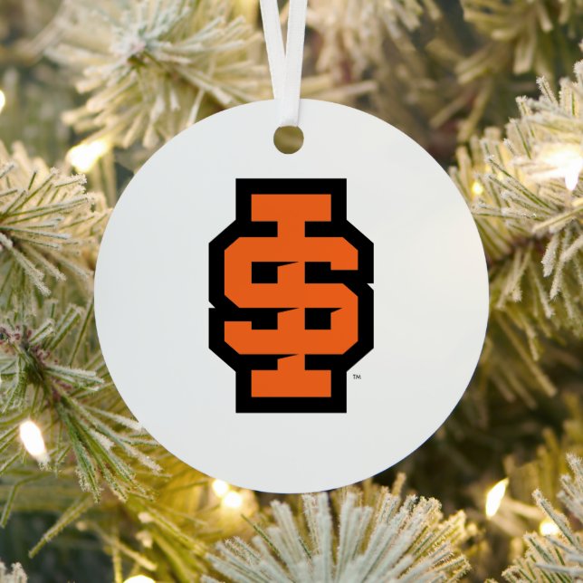 Idaho Staat University Bold Bengals Logo Ornament Aus Metall (InSitu)