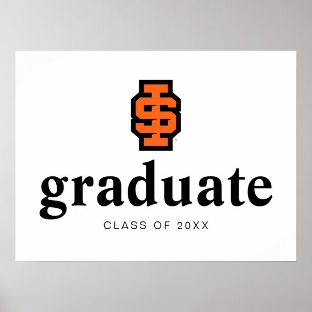 Idaho Staat University Bold Bengals Logo Poster (Vorne)