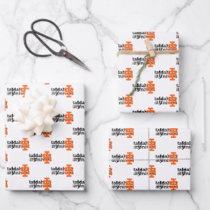 Idaho Staat University Offizielles Logo-Design Geschenkpapier Set